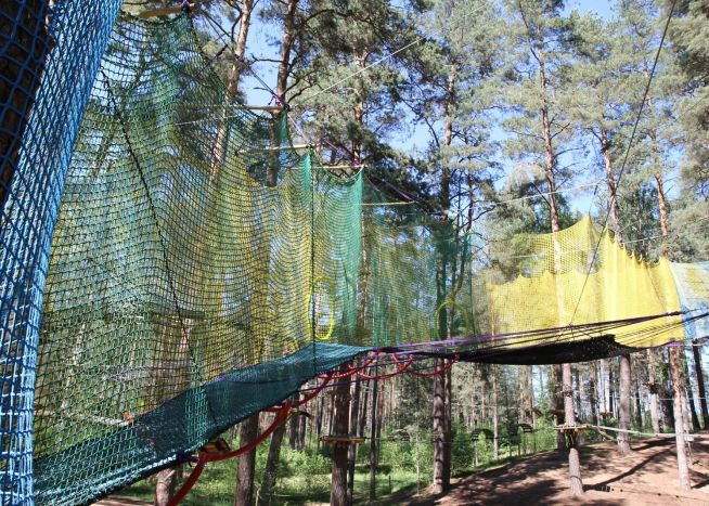 A Net Route is open in the Adventure Park “Daugavpils Tarzan”!