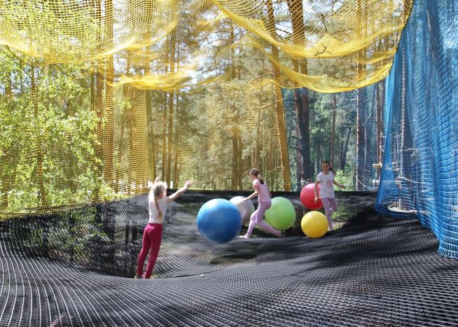 A Net Route is open in the Adventure Park “Daugavpils Tarzan”!