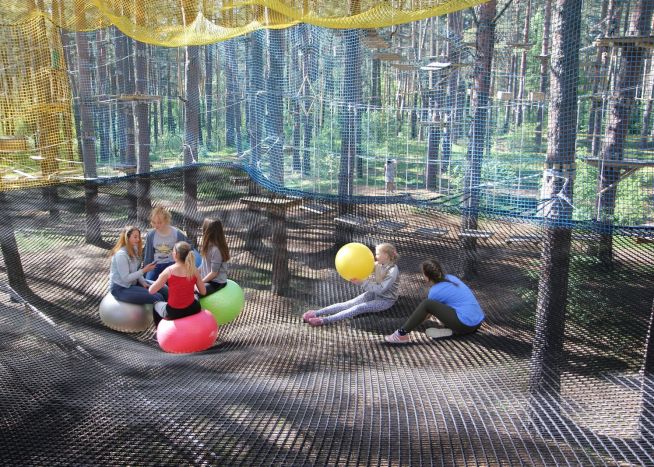 A Net Route is open in the Adventure Park “Daugavpils Tarzan”!