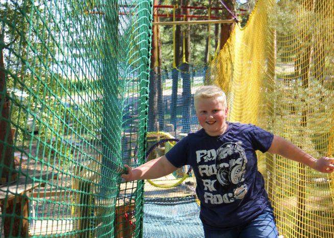 A Net Route is open in the Adventure Park “Daugavpils Tarzan”!