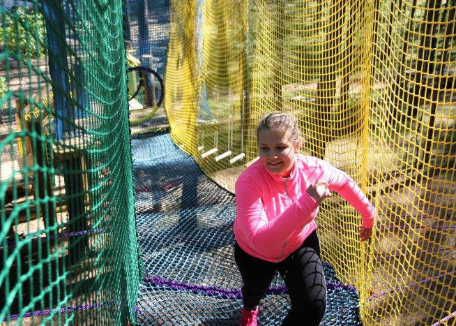 A Net Route is open in the Adventure Park “Daugavpils Tarzan”!